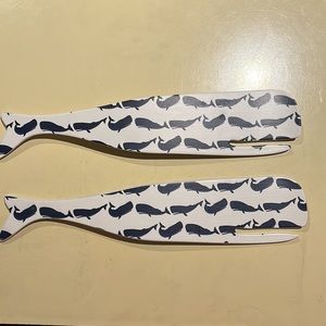 Sigrid Olsen Home Whale Salad Servers Melamine